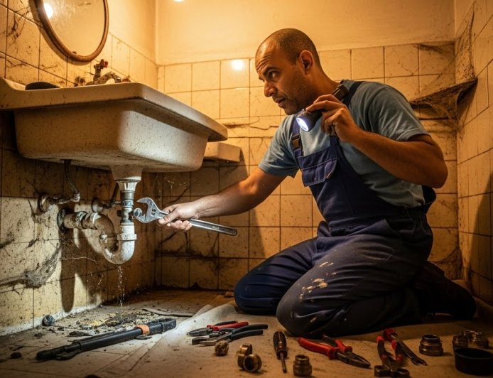 سباك حي الدوحة